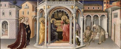 The Presentation in the Temple, from the Altarpiece of the Adoration of the Magi, 1423 by Gentile da Fabriano